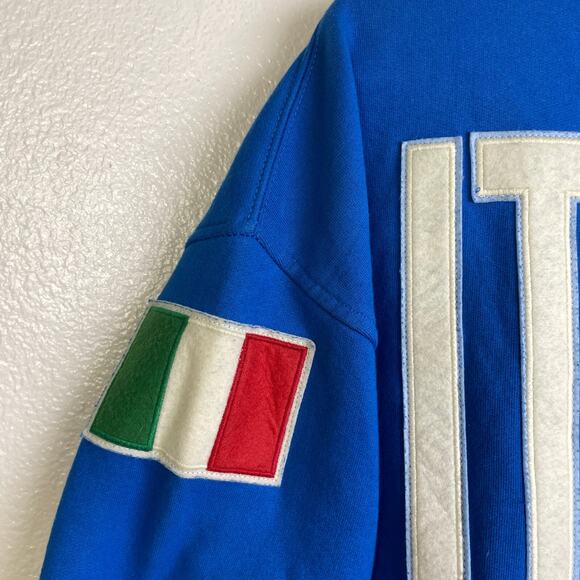 Vtg Kappa Italia Track Jacket Large Mens Blue Full Zip Soccer Football Italy - Picture 8 of 11